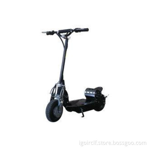 Black Aluminum 2 wheel Mini lightweight folding electric sc
